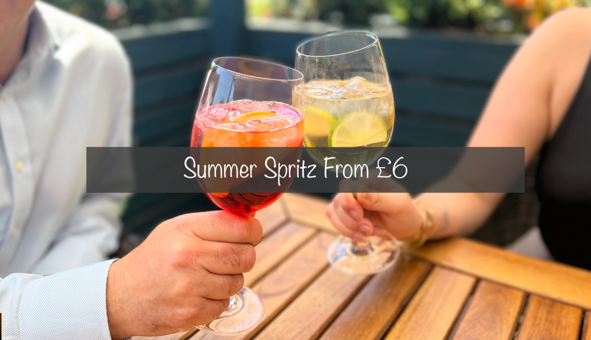 Spritz from £6 cocktail offer at the Bunk Inn