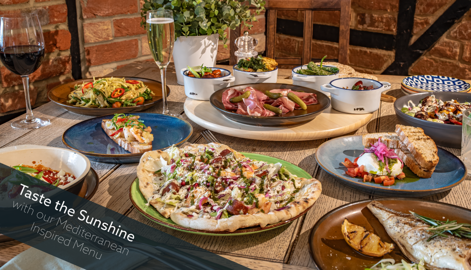 Taste of the Mediterranean menu at the Bunk